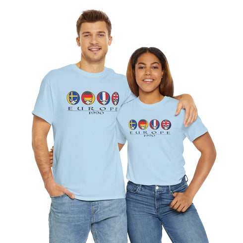 Grateful Dead - Europe 1990 Stealies Grateful Dead T-Shirt - StealieShop