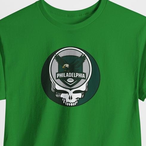 Philadelphia Football Stealie T-Shirt - Gridiron Collection