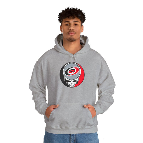 Carolina Hurricanes Grateful Dead Unisex Heavy Blend Hoodie StealieShop