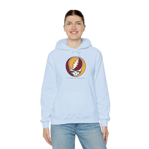University of Minnesota Grateful Dead Unisex Heavy Blend Hoodie StealieShop