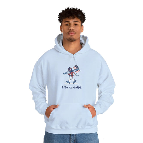 Skier Jerry Grateful Dead Unisex Hoodie Winter Warmth - StealieShop
