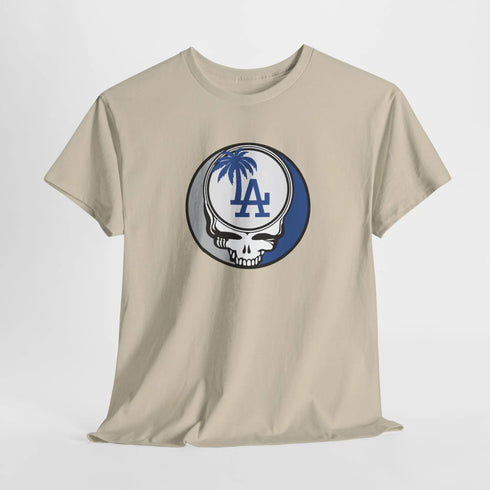 Grateful Dead - Los Angeles Dodgers Grateful Dead Steal Your Face T-Shirt - StealieShop