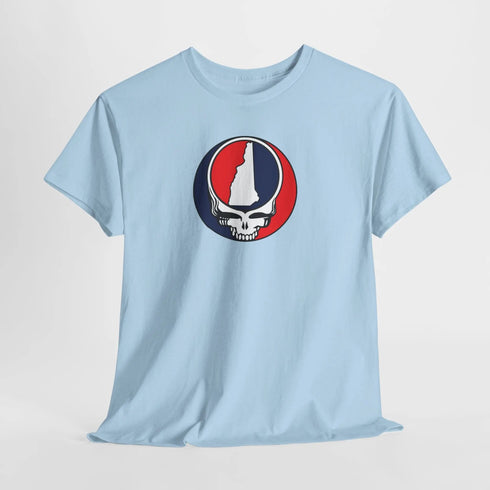 New Hampshire Map Stealie Grateful Dead T-Shirt