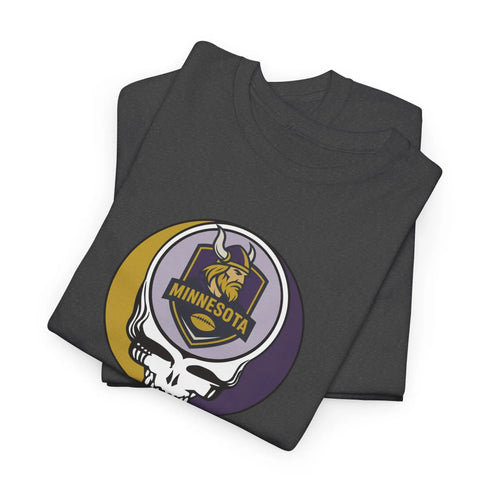 Grateful Dead - Minnesota Vikings Stealie Unisex Grateful Dead Cotton Tee - StealieShop