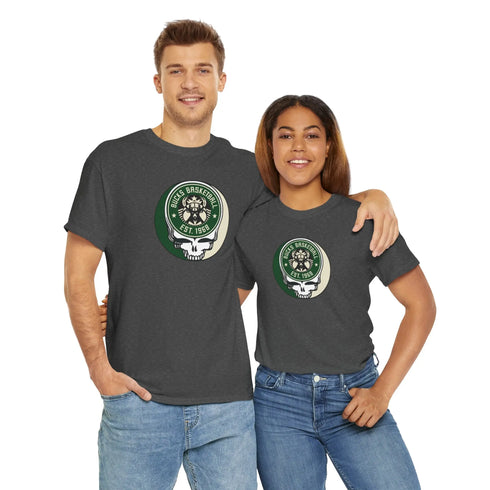 Grateful Dead - Milwaukee Bucks Grateful Dead Steal Your Face T-Shirt - NBA - StealieShop