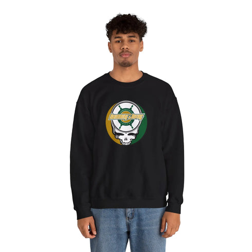 Grateful Dead - Oswego State Swim and Dive Team Stealie Crewneck Sweatshirt - StealieShop