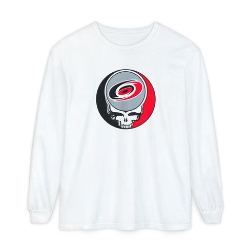 Carolina Hurricanes Vineyard Collection Unisex Garment-Dyed Long Sleeve T-Shirt