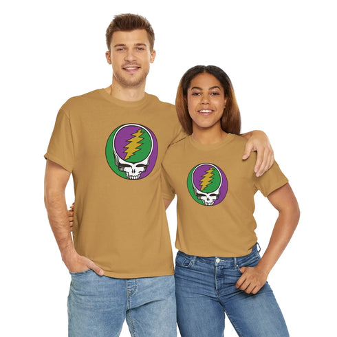 Mardi Gras Grateful Dead T-Shirt StealieShop