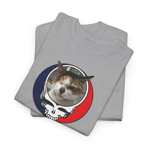 Custom Cat Stealie Unisex Grateful Dead T-Shirt (6)