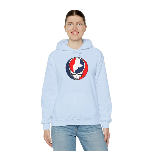State of Maine Grateful Dead Unisex Heavy Blend Hoodie StealieShop
