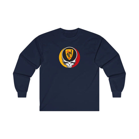 New Mexico Military Institute Grateful Dead Long Sleeve Tee StealieShop