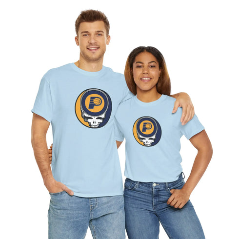 Grateful Dead - Indiana Pacers Grateful Dead Steal Your Face T-Shirt - NBA - StealieShop