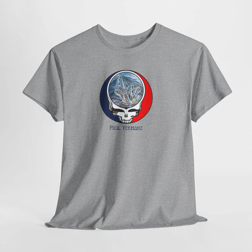 Pico Mountain Trail Map Stealie Grateful Dead T-Shirt