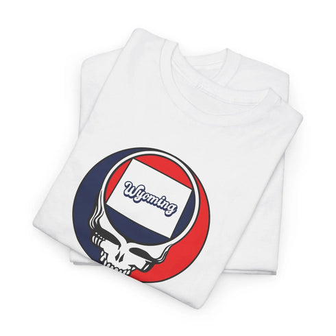 Wyoming Map Stealie Grateful Dead T-Shirt