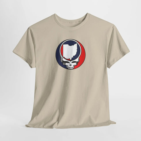 Ohio Map Stealie Grateful Dead T-Shirt