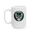 Grateful Dead - Philadelphia Eagles Stealie Ceramic Coffee Mug - NFL - StealieShop