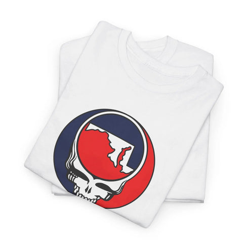 Maryland Map Stealie Grateful Dead T-Shirt