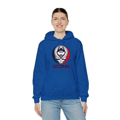 UCONN Grateful Dead Unisex Heavy Blend Hoodie StealieShop
