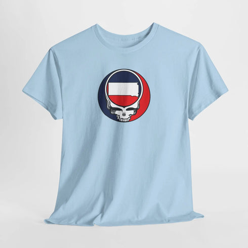 South Dakota Map Stealie Grateful Dead T-Shirt
