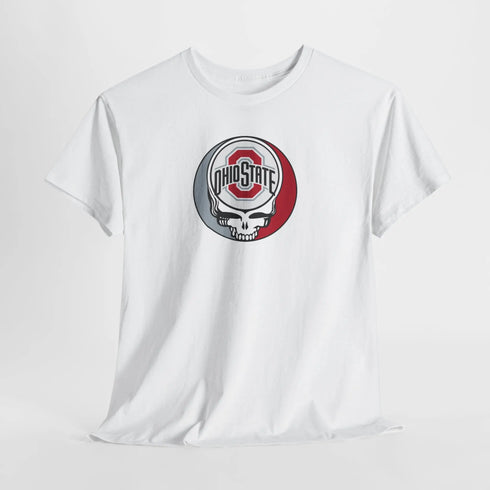 Ohio State Logo Stealie Grateful Dead T-Shirt