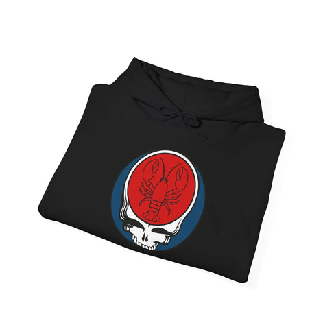 Grateful Dead - Steal Your Lobster Stealie Grateful Dead Hooded Sweatshirt - StealieShop