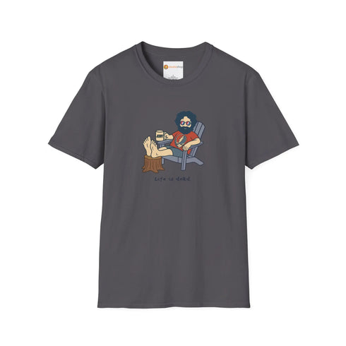 Grateful Dead - Grateful Dead - Life is dead. Adirondack Jerry T-Shirt - StealieShop