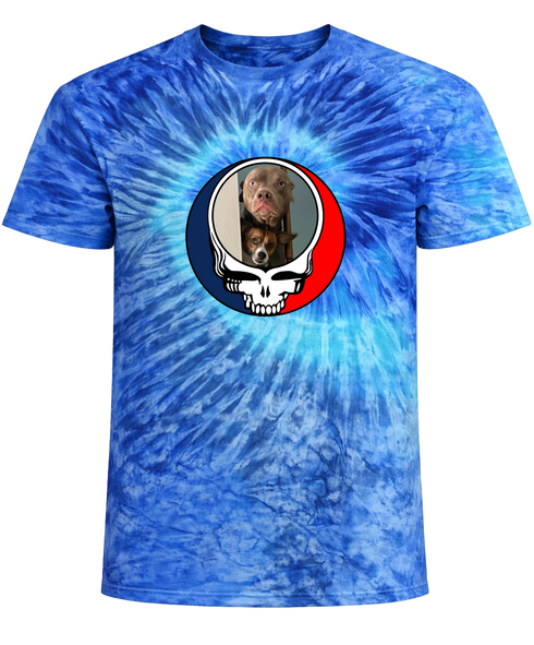 1629 - Custom Stealie Tie-Dye