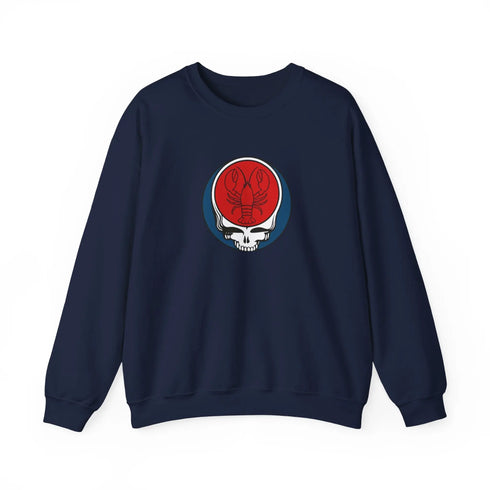 Grateful Dead - Steal Your Lobster Stealie Crewneck Sweatshirt - StealieShop
