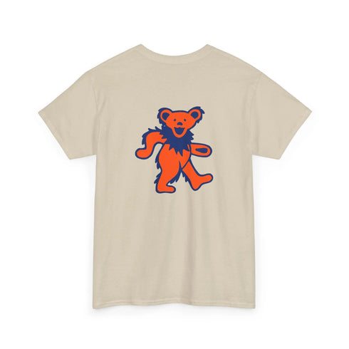Grateful Dead - New York Mets Classic Stealie / Dancing Bear Two-Sided T-Shirt - MLB - StealieShop