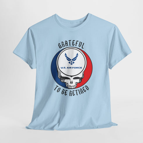 Retired Air Force Custom Stealie Unisex Grateful Dead T-Shirt