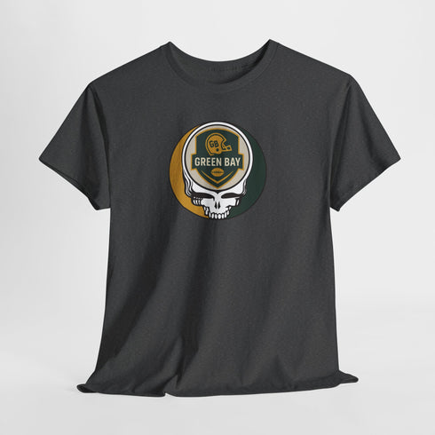 Green Bay Football Stealie T-Shirt - Gridiron Collection