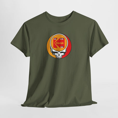 Kodak 'Film Is Not Dead' Stealie Unisex Grateful Dead T-Shirt