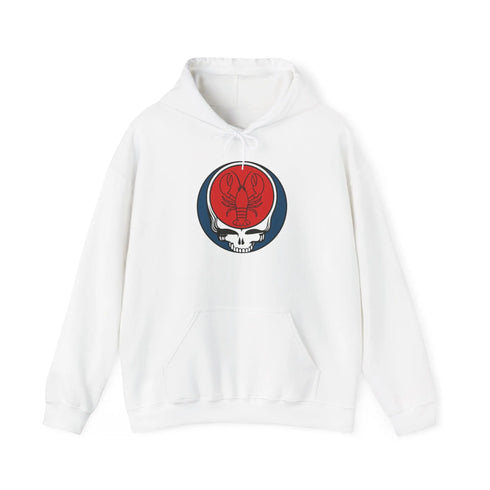 Grateful Dead - Steal Your Lobster Stealie Grateful Dead Hooded Sweatshirt - StealieShop