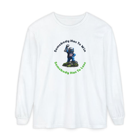 New England Patriots Dancing Bears Big Game 2026 Vineyard Collection Garment-Dyed Long Sleeve Shirt