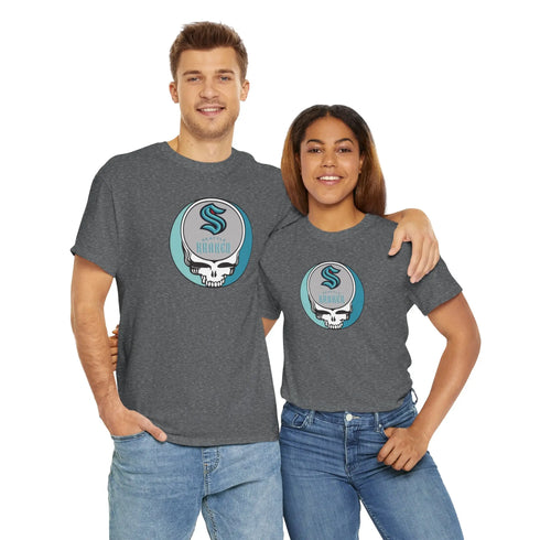 Seattle Kraken Grateful Dead Steal Your Face T-Shirt - NHL StealieShop