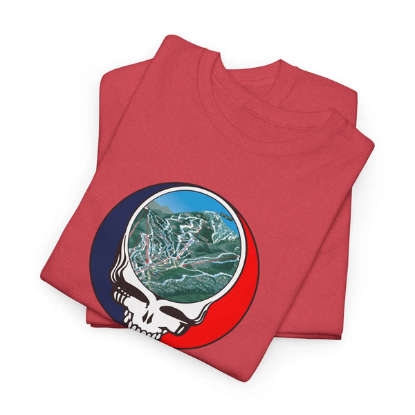 WhitefaceTrail Map Stealie Grateful Dead T-Shirt