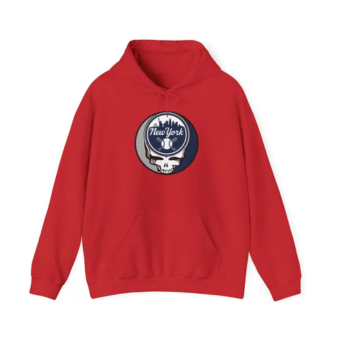 Grateful Dead - Yankees Classic Stealie Unisex Heavy Blend Hoodie - MLB - StealieShop