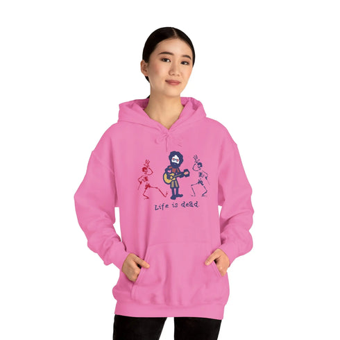 Life is dead. Jerry and His Friends Grateful Dead Unisex Hoodie StealieShop