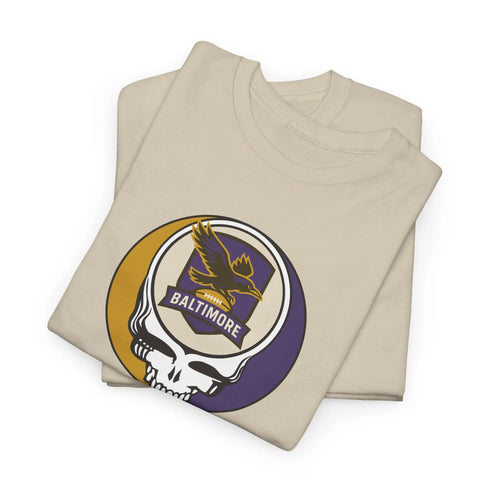 Grateful Dead - Baltimore Ravens Stealie Unisex T-Shirt - NFL - StealieShop