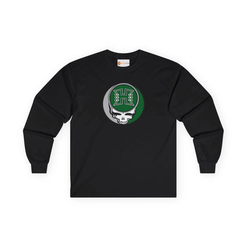 Grateful Dead - University of Hawaii Stealie Grateful Dead Long Sleeve Tee - StealieShop