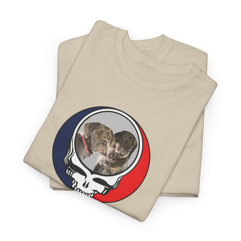 Custom Dog Stealie Unisex Grateful Dead T-Shirt (61)