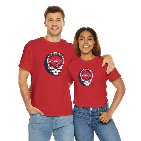 Washington Capitals Grateful Dead T-Shirt Printify