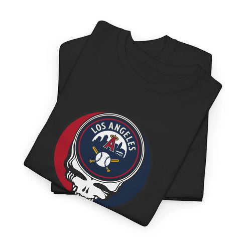 Grateful Dead - Los Angeles Angels Grateful Dead Steal Your Face T-Shirt - MLB - Anaheim - StealieShop