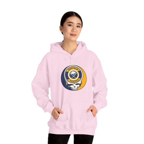 Buffalo Sabres Grateful Dead Unisex Heavy Blend Hoodie StealieShop