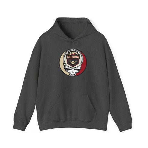Grateful Dead - Arizona Diamondbacks Grateful Dead Unisex Heavy Blend Hoodie - Hooded Sweatshirt - StealieShop