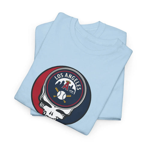 Grateful Dead - Los Angeles Angels Grateful Dead Steal Your Face T-Shirt - MLB - Anaheim - StealieShop
