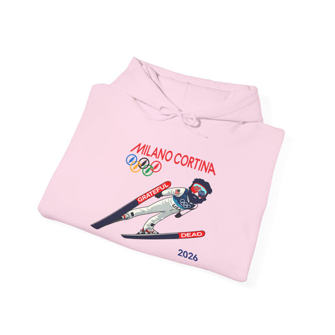 'Ski Jumpin' Jerry' 2026 Milano Cortina Olympics Unisex Heavy Blend Hoodie