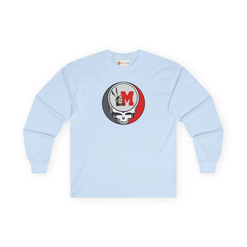 Miami of Ohio Redskins Grateful Dead Long Sleeve Tee StealieShop