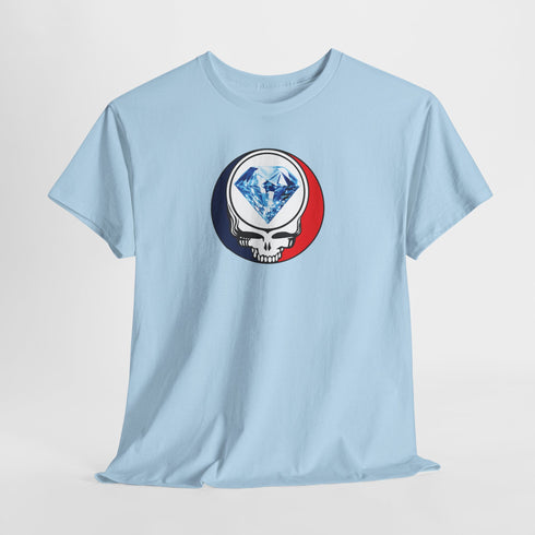 Custom Diamond Stealie Unisex Grateful Dead T-Shirt