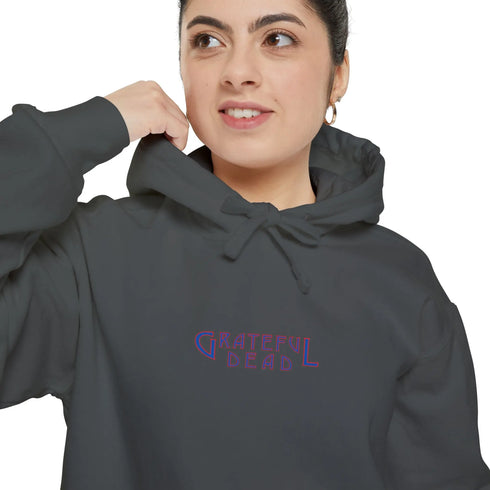 Grateful Dead - Tie-Dye Bear Vineyard Collection Two-Sided Unisex Garment-Dyed Hoodie - StealieShop